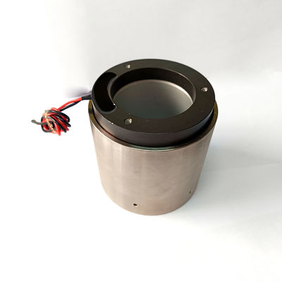 16mm Travel Hollow Core Motor dengan 75N Peak Force Voice Coil Motor Actuator