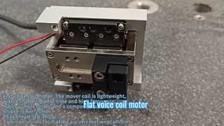 motor kumparan suara tipe datar